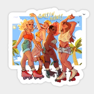 Bikini Girls Sticker